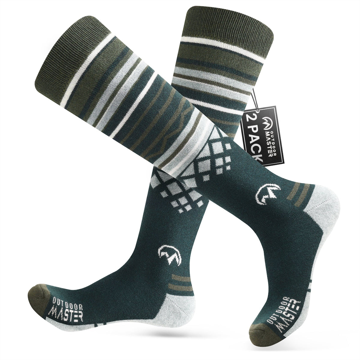 Chaussettes de Ski en Laine Mérinos