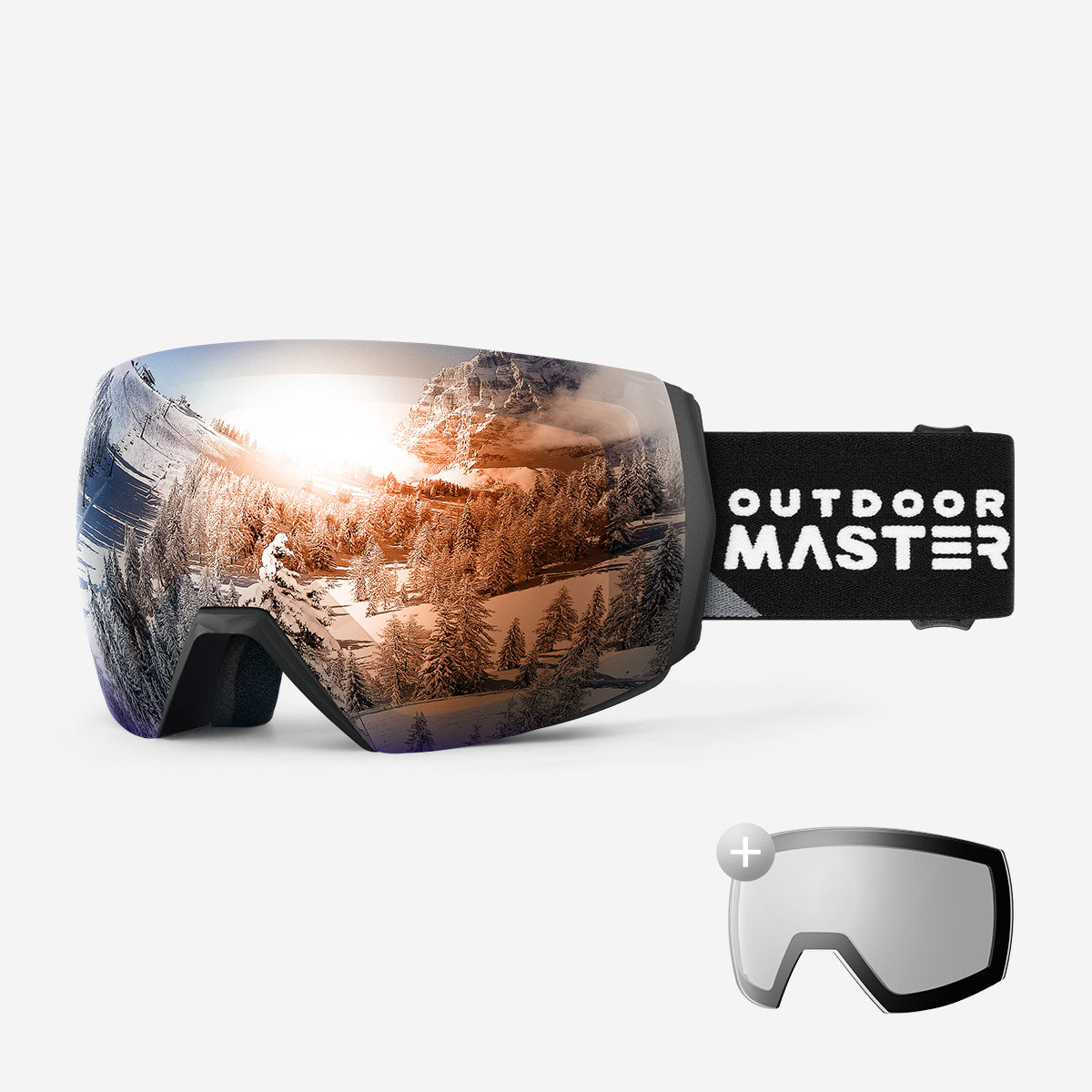 Ensemble lunettes de ski ULTRA + verres