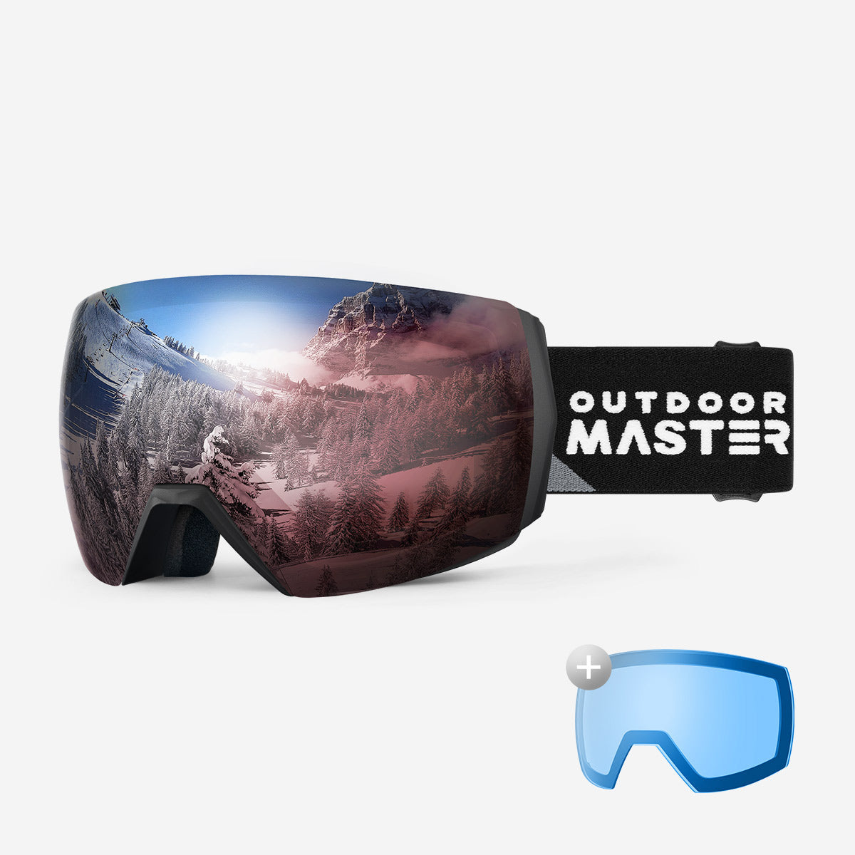 Ensemble lunettes de ski ULTRA + verres