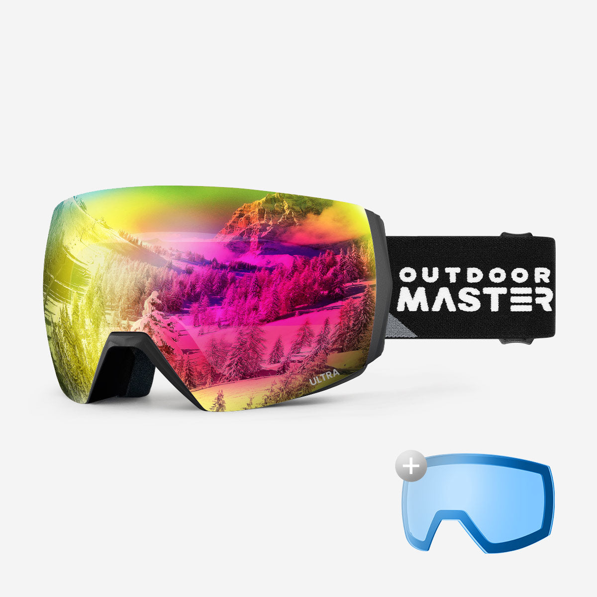 Ensemble lunettes de ski ULTRA + verres