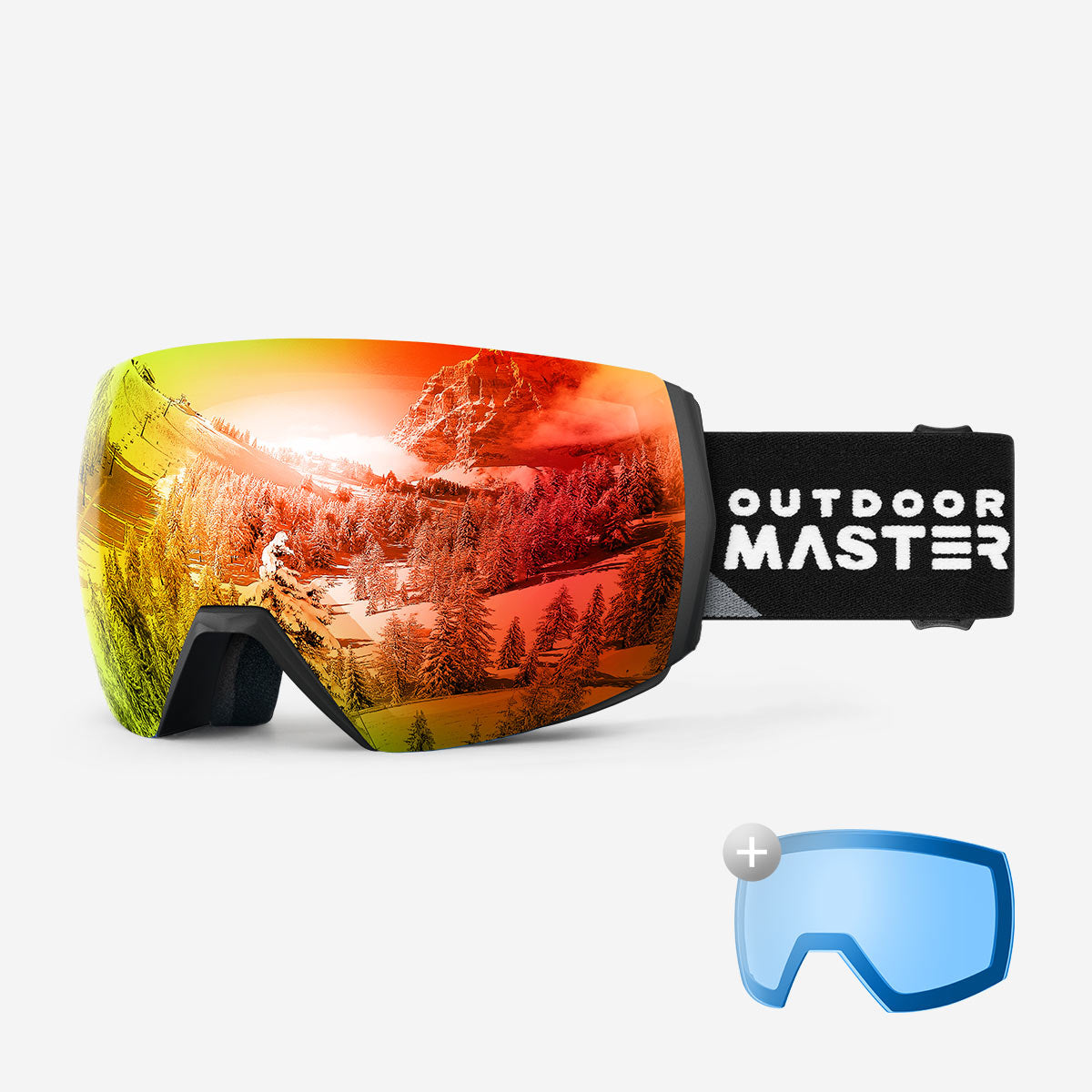 Ensemble lunettes de ski ULTRA + verres