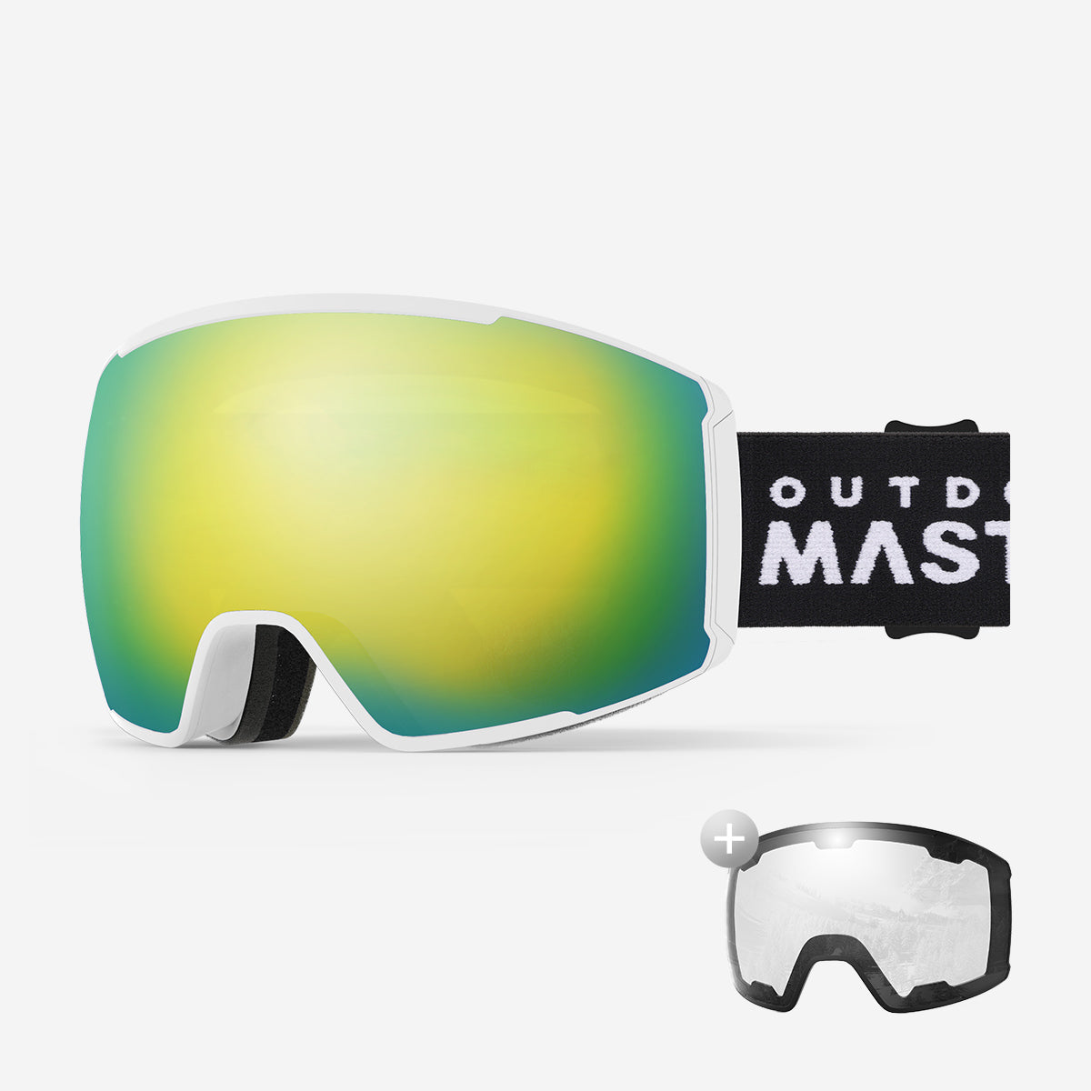 Ensemble lunettes de ski VISION + verres