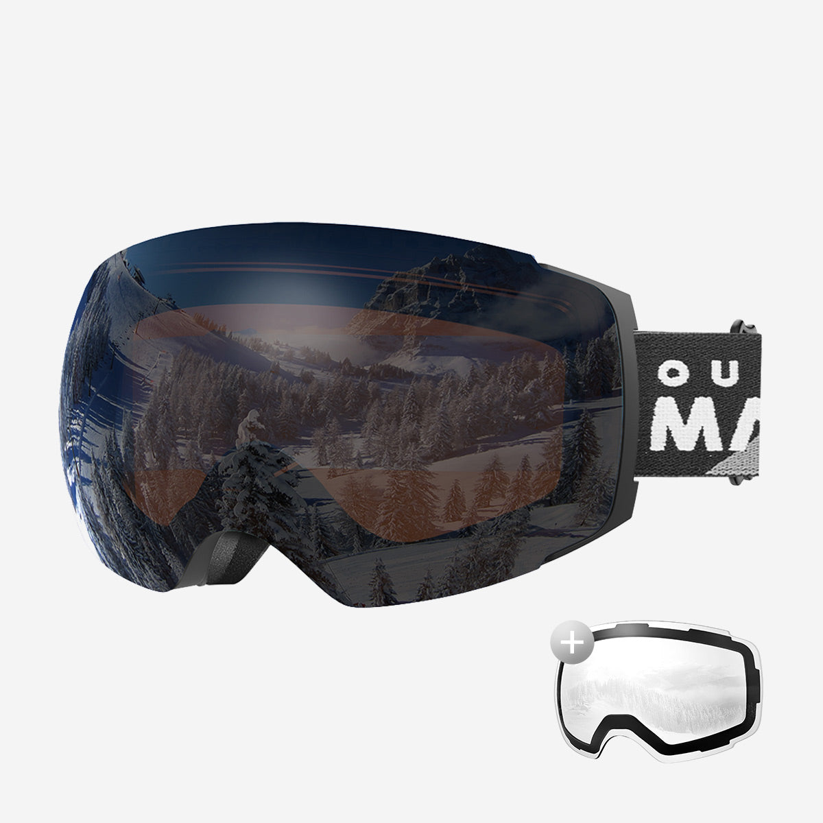 Pack lunettes de ski PRO + verres