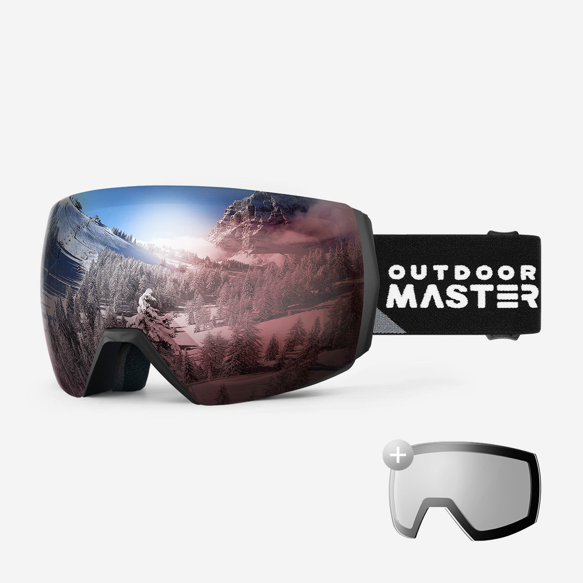 Ensemble lunettes de ski ULTRA + verres