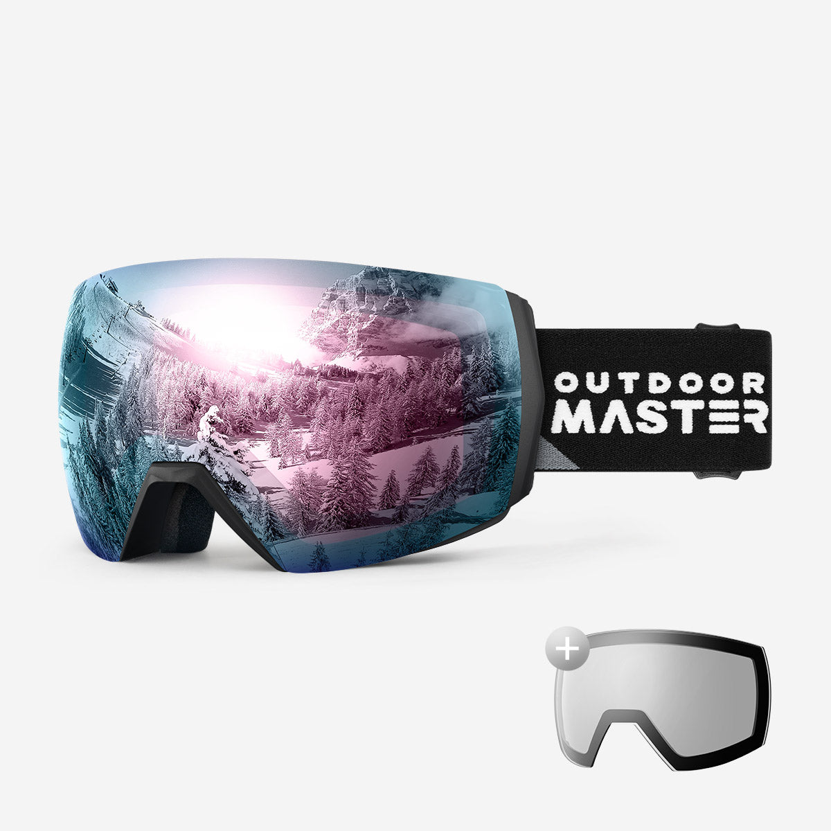 Ensemble lunettes de ski ULTRA + verres