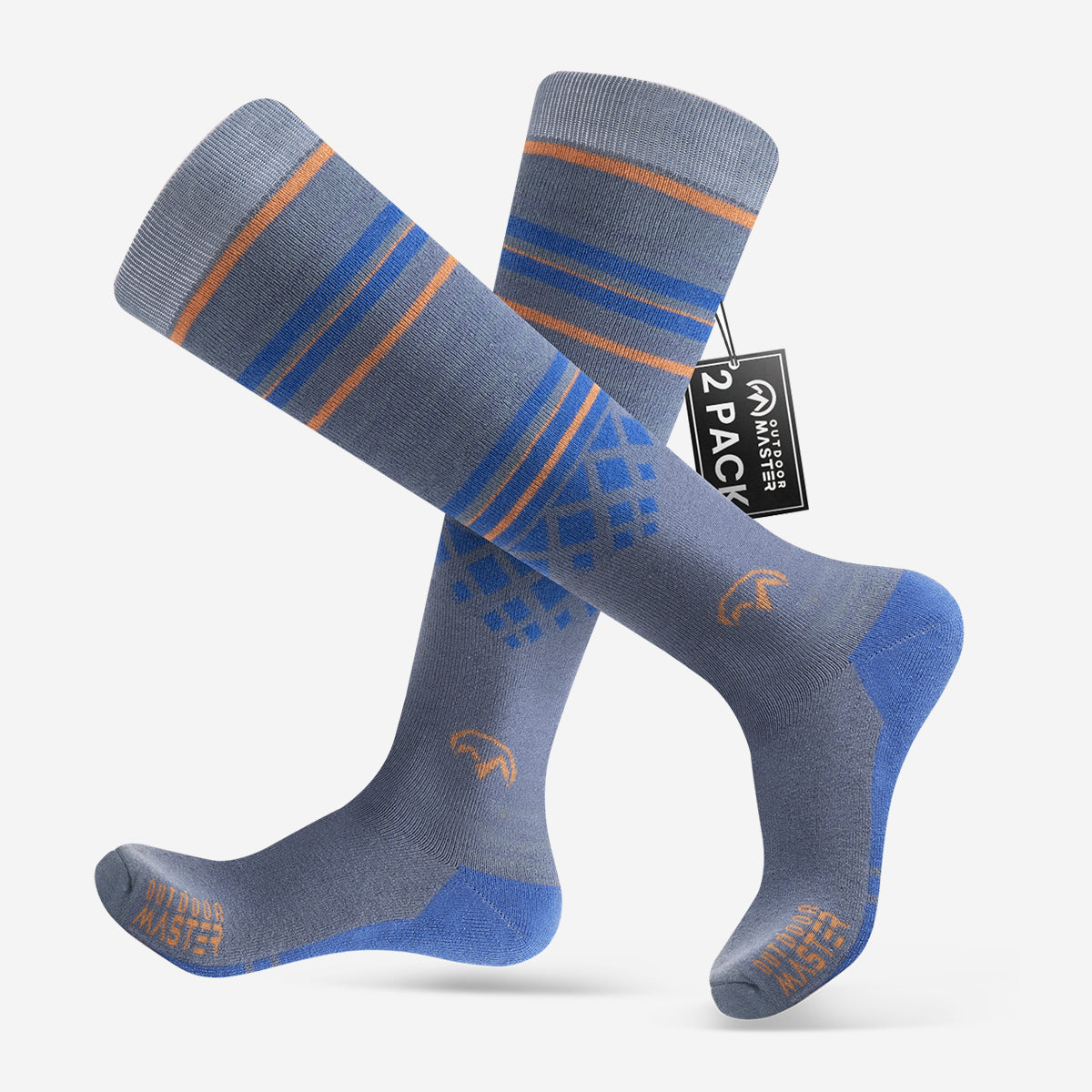 Chaussettes de Ski en Laine Mérinos