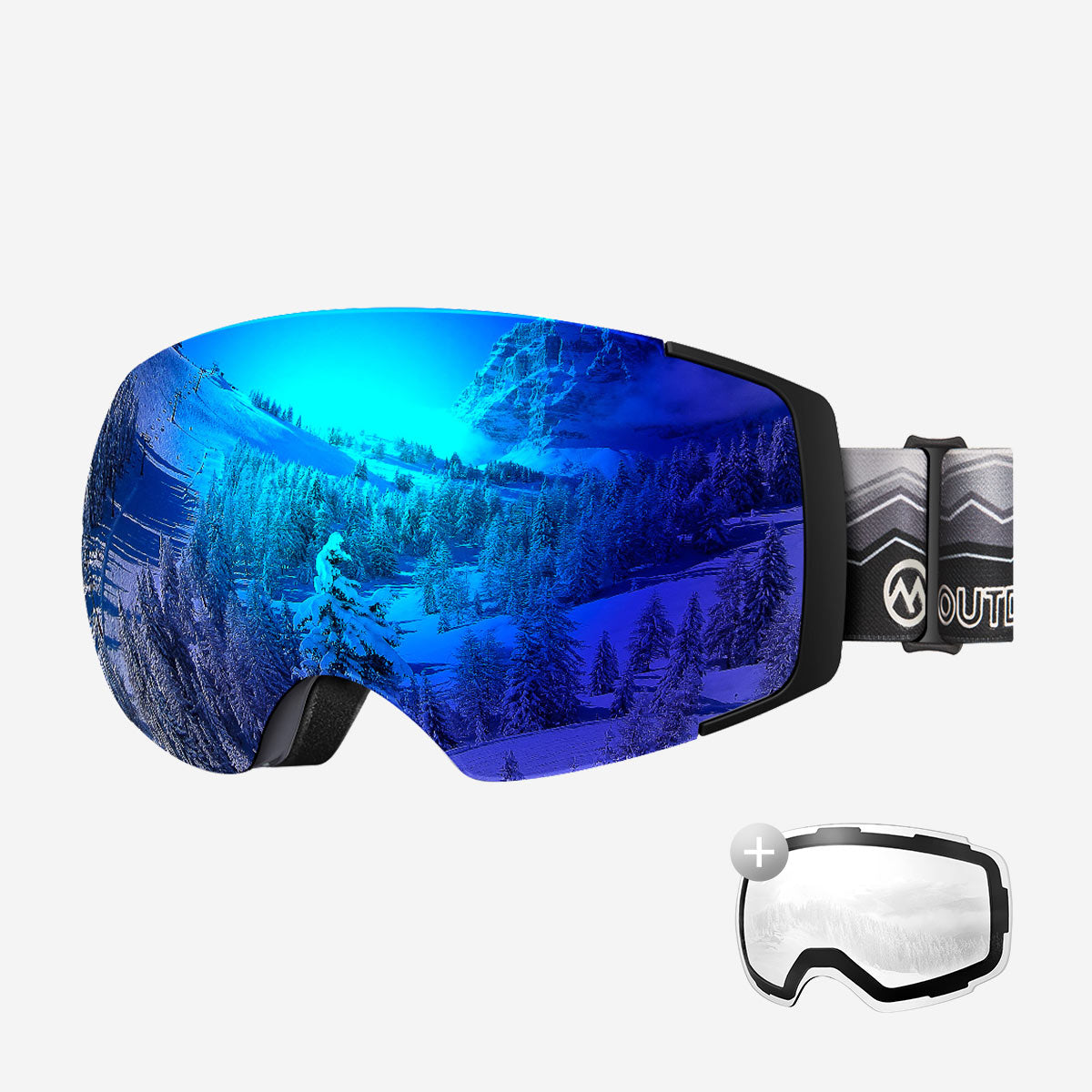 Pack lunettes de ski PRO + verres