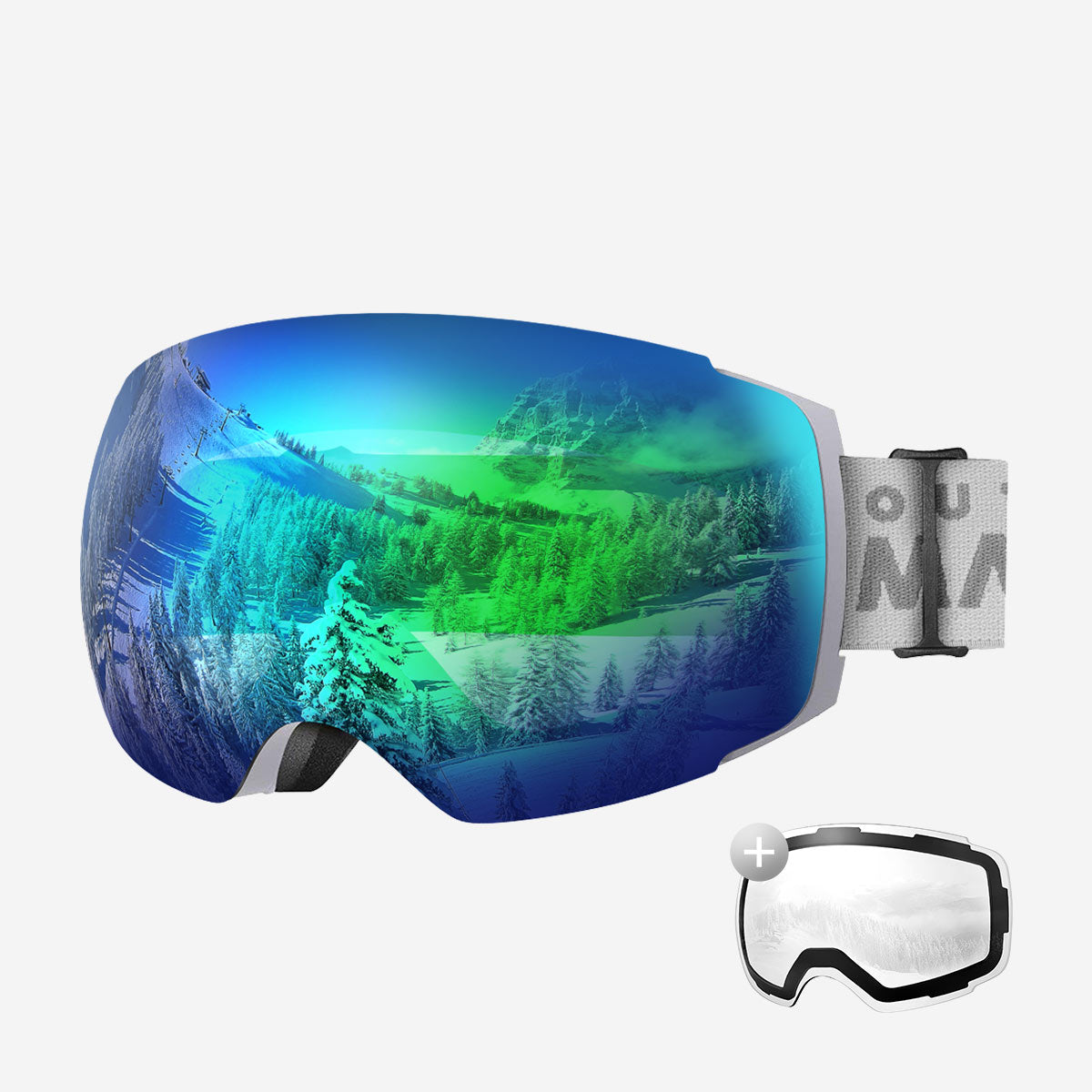 Pack lunettes de ski PRO + verres
