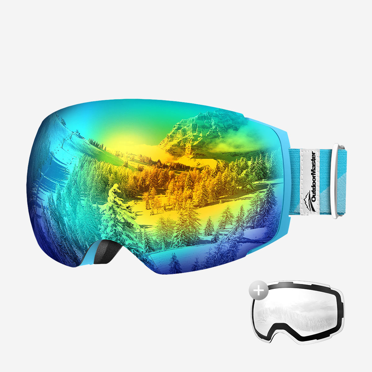 Pack lunettes de ski PRO + verres
