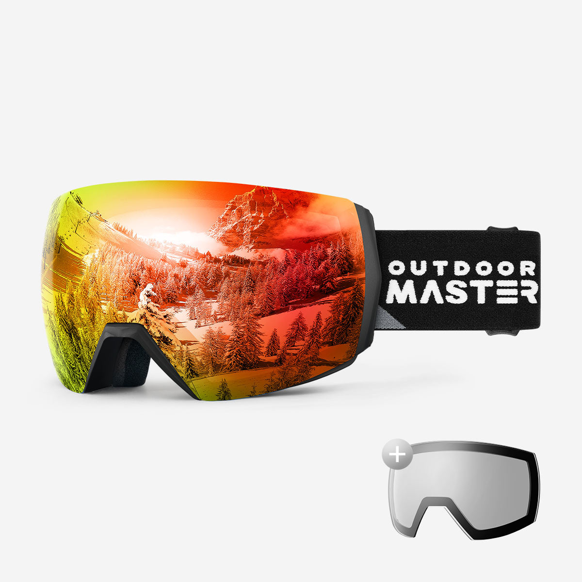 Ensemble lunettes de ski ULTRA + verres