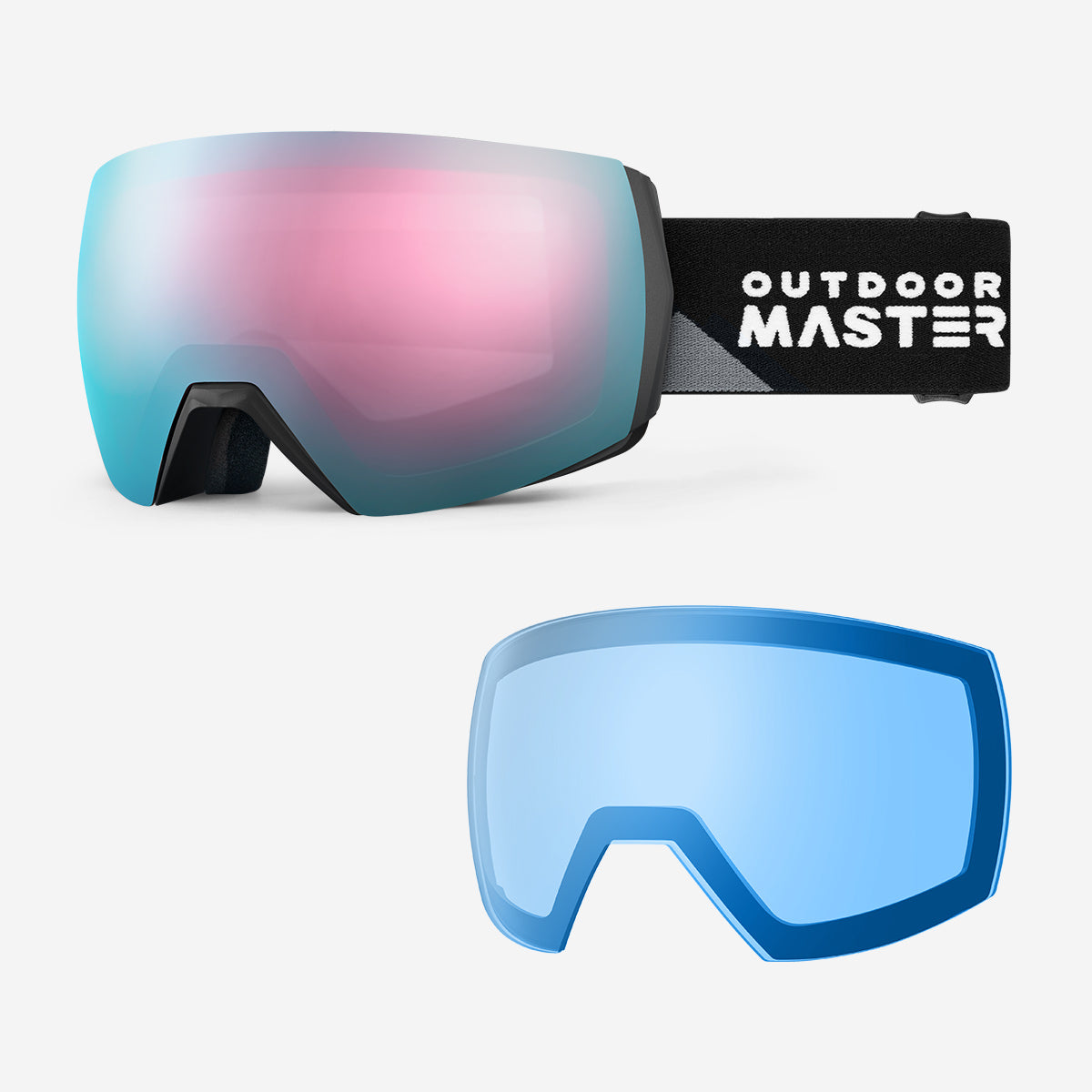 Ensemble lunettes de ski ULTRA + verres