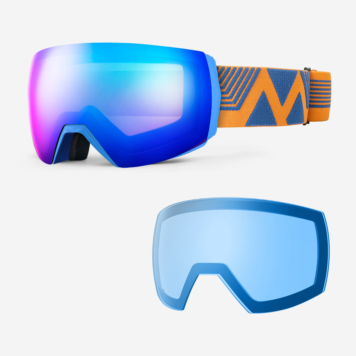 Ensemble lunettes de ski ULTRA + verres