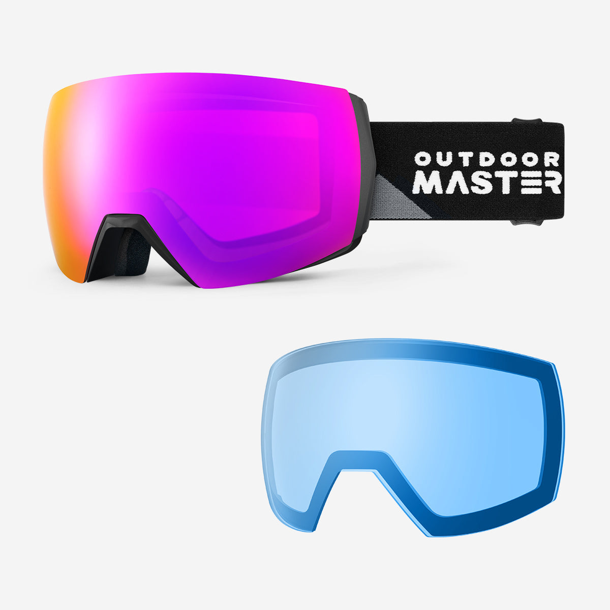 Ensemble lunettes de ski ULTRA + verres