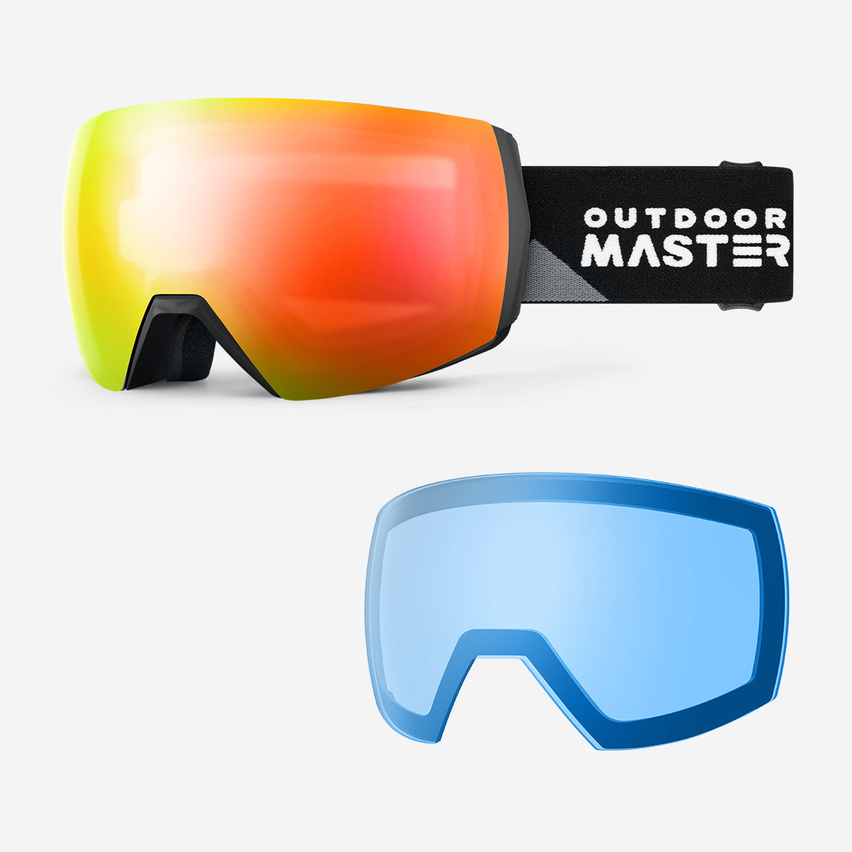 Ensemble lunettes de ski ULTRA + verres