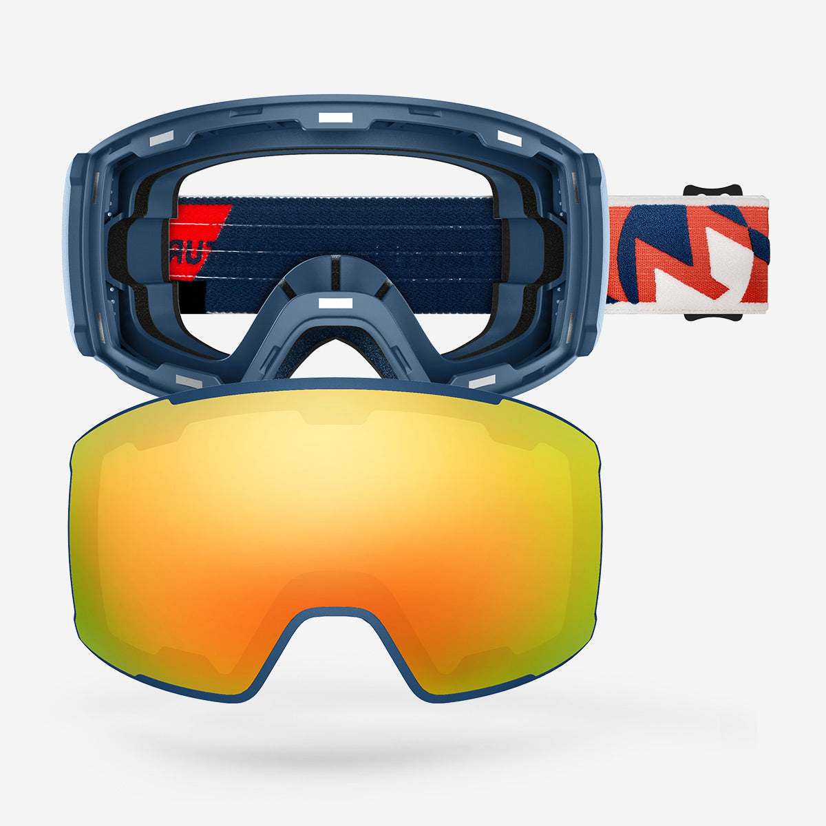 Ensemble lunettes de ski VISION + verres