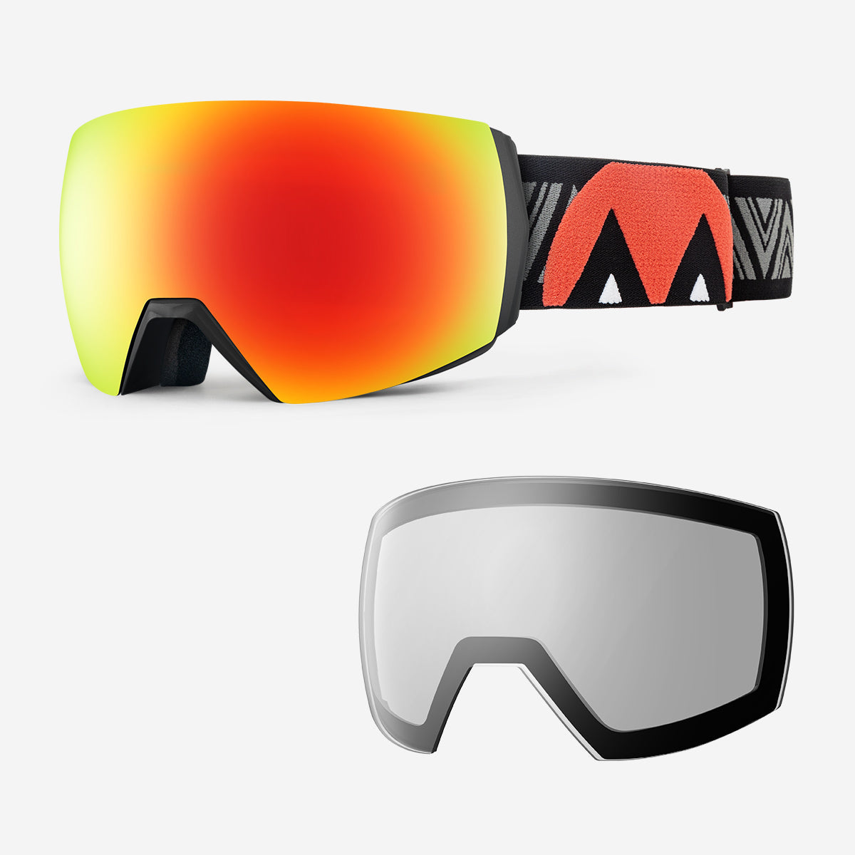 Ensemble lunettes de ski ULTRA + verres