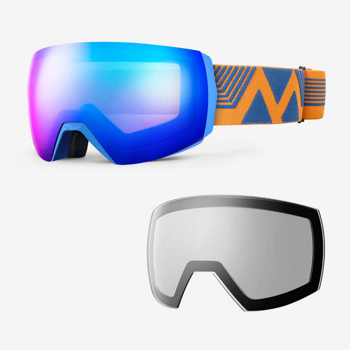 Ensemble lunettes de ski ULTRA + verres