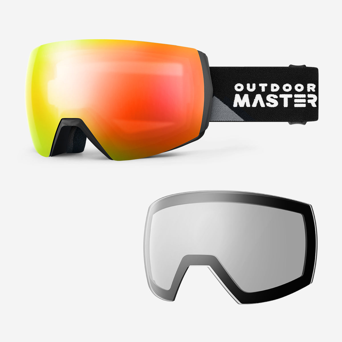 Ensemble lunettes de ski ULTRA + verres