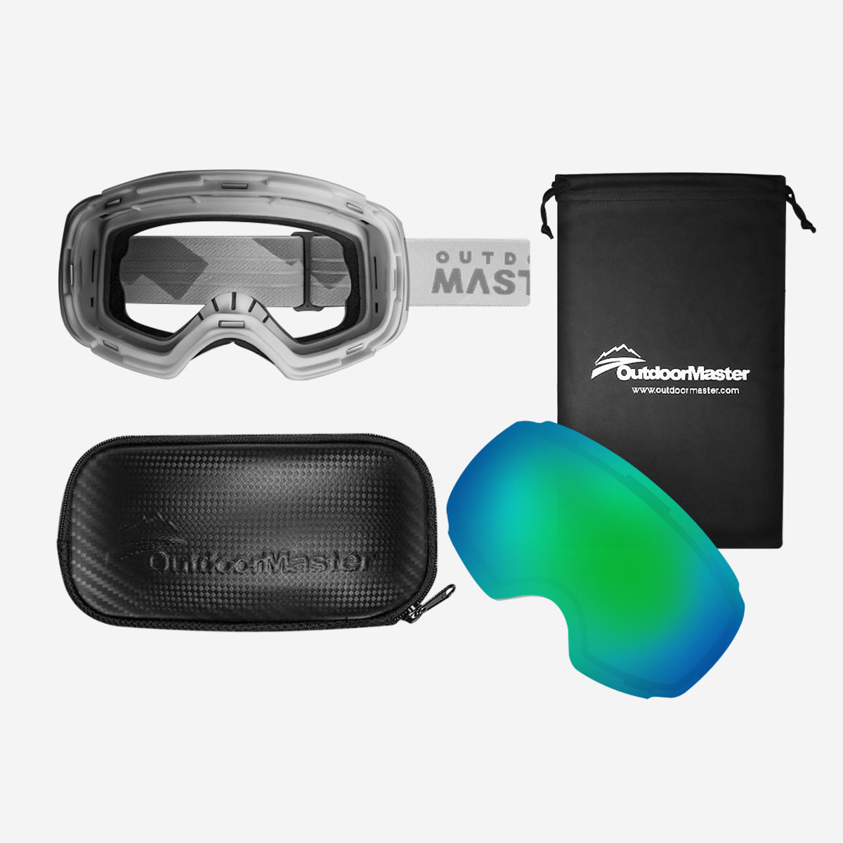 Pack lunettes de ski PRO + verres