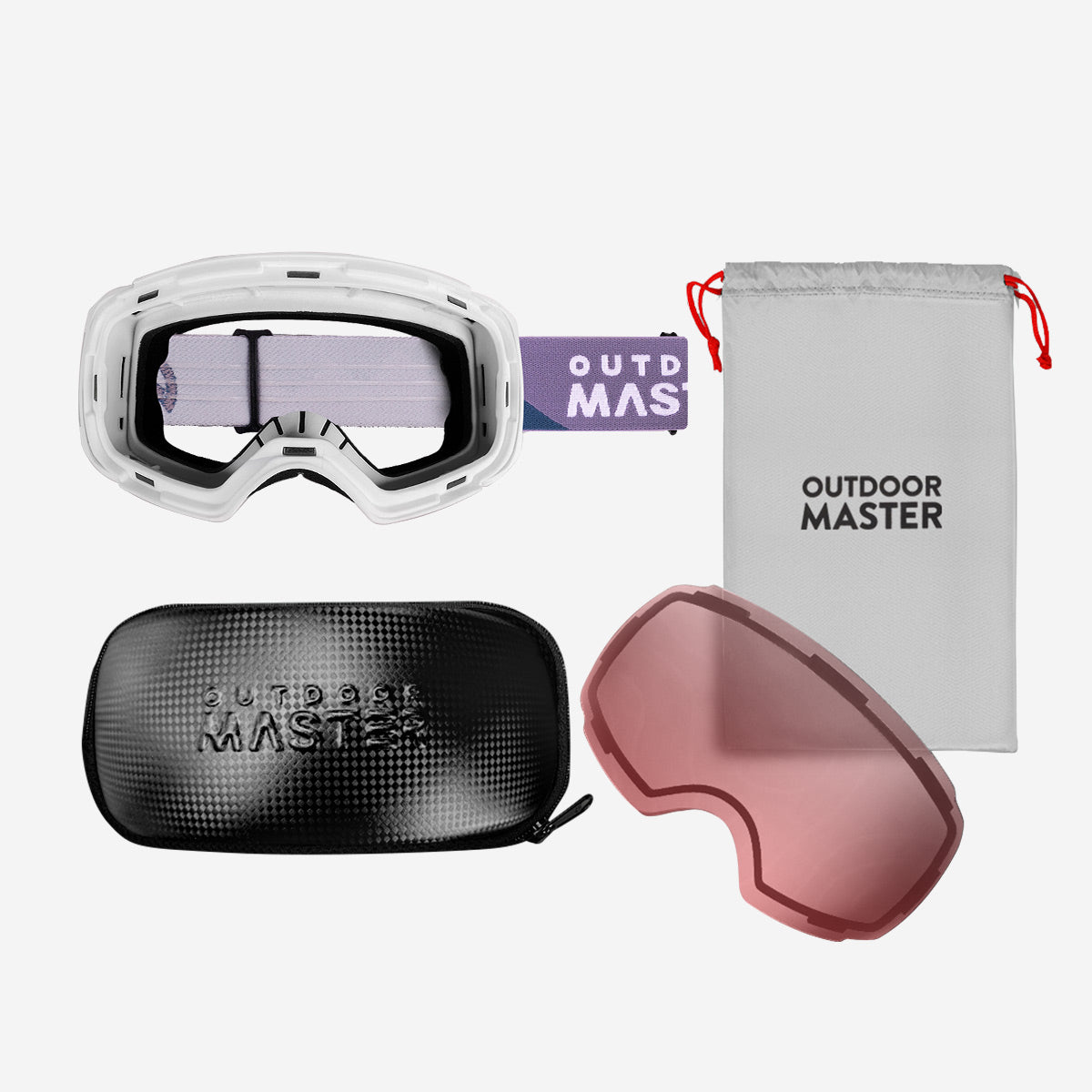 Pack lunettes de ski PRO + verres