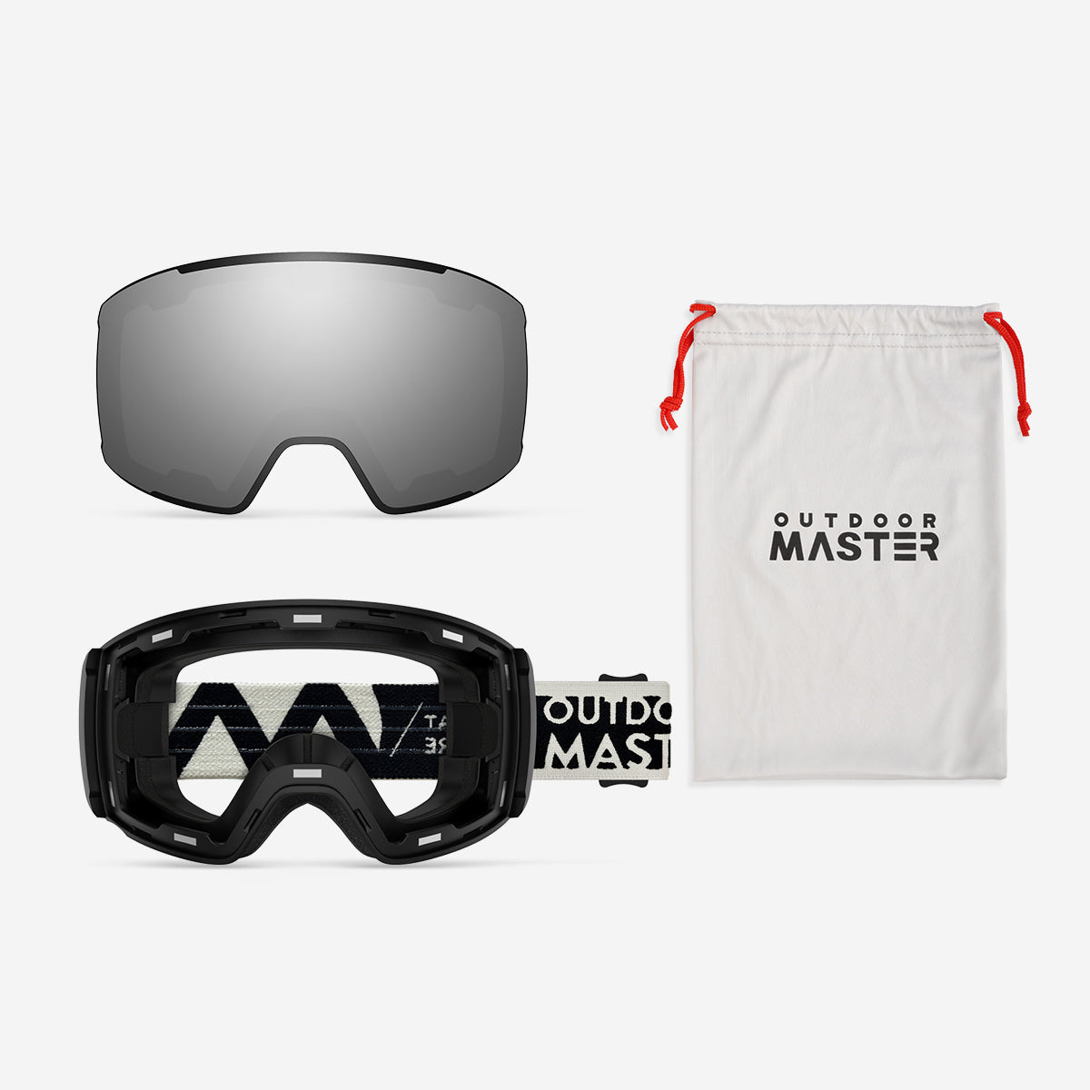 Ensemble lunettes de ski VISION + verres