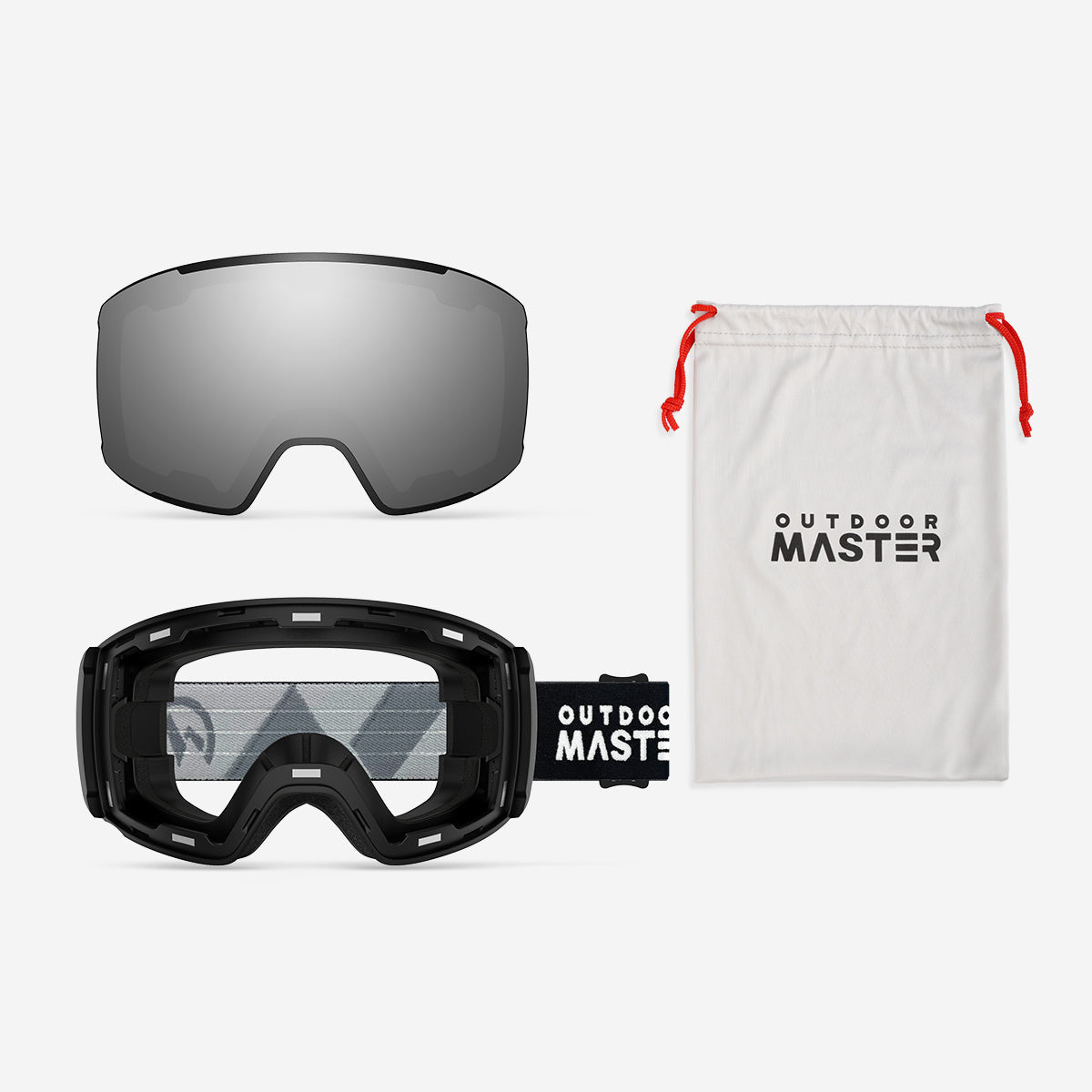 Ensemble lunettes de ski VISION + verres