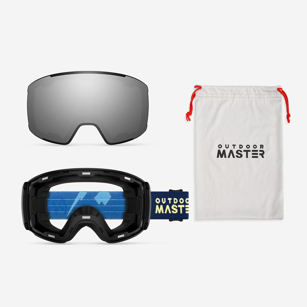 Ensemble lunettes de ski VISION + verres