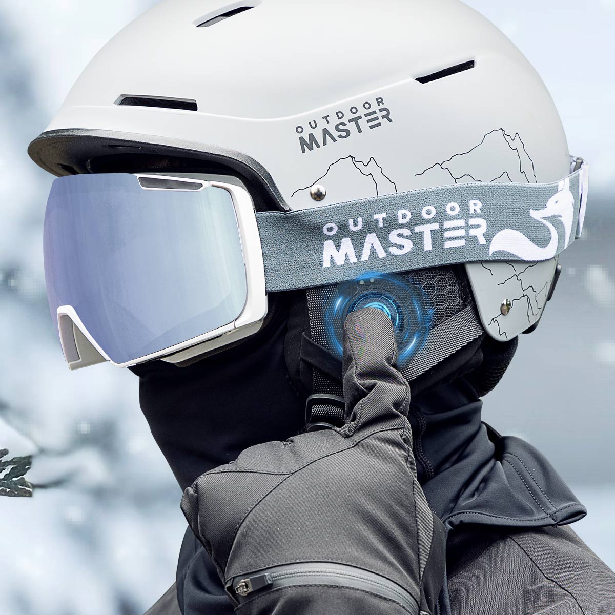 Casque de ski sans fil OutdoorMaster MZ04