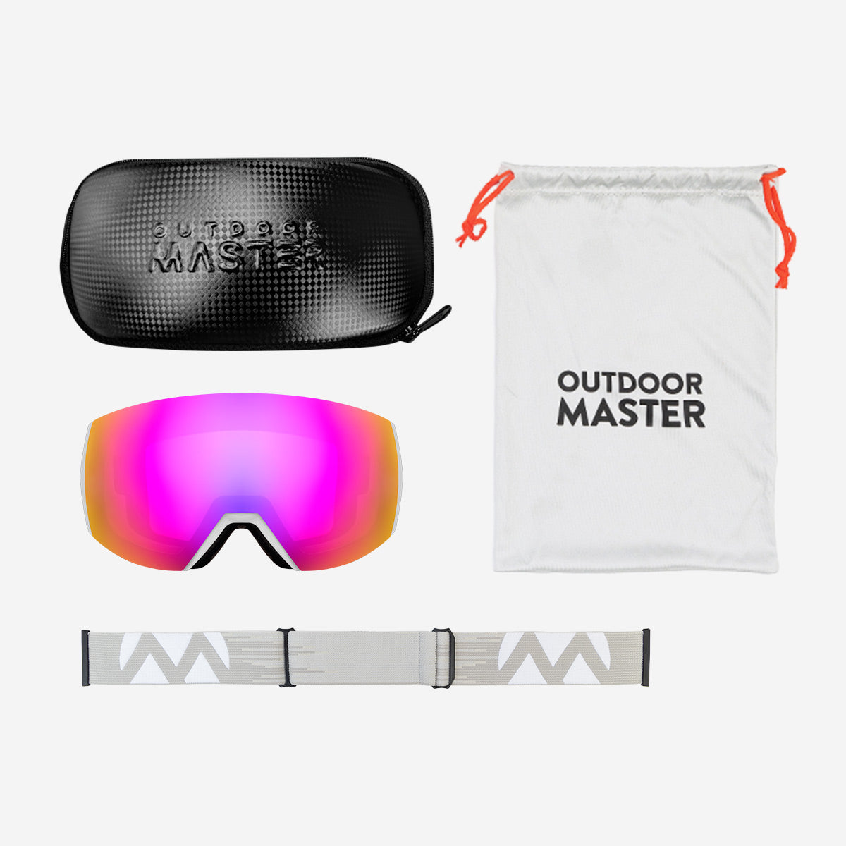 Ensemble lunettes de ski ULTRA + verres