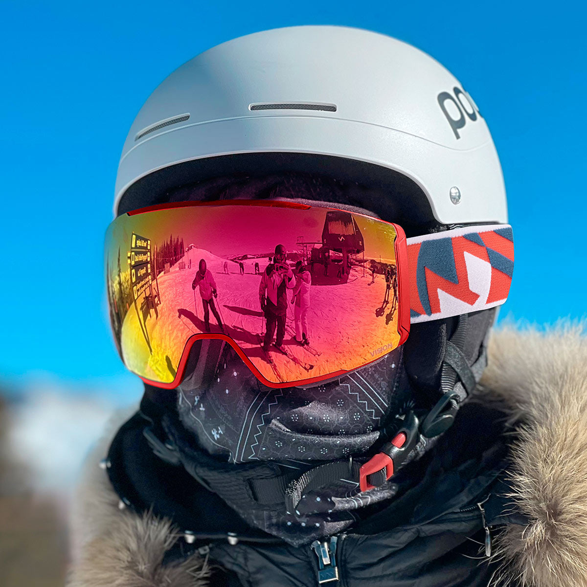 Ensemble lunettes de ski VISION + verres