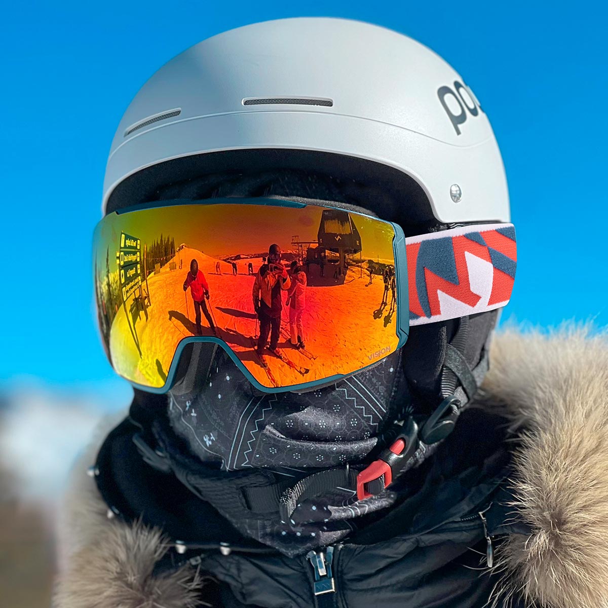 Ensemble lunettes de ski VISION + verres