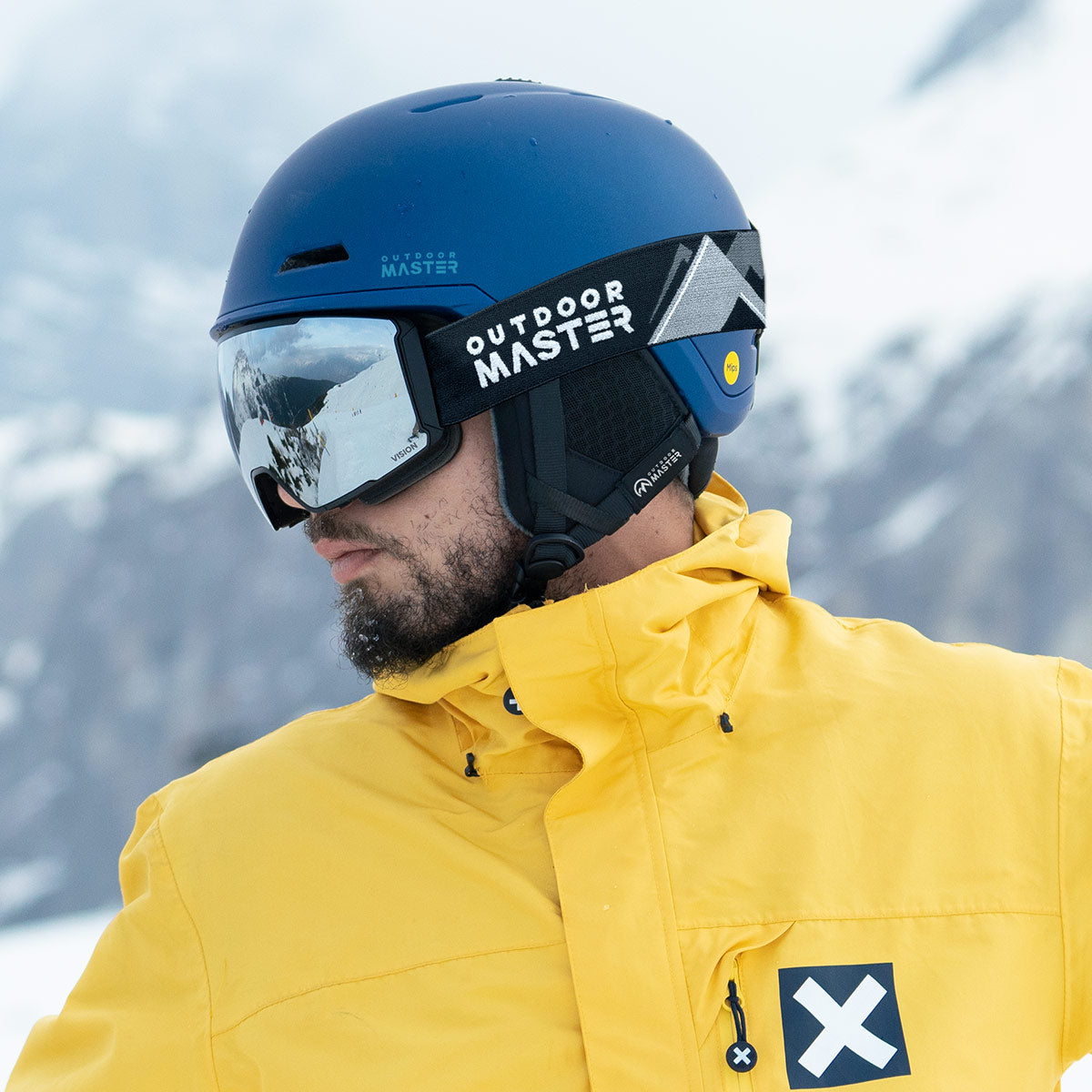 Ensemble lunettes de ski VISION + verres