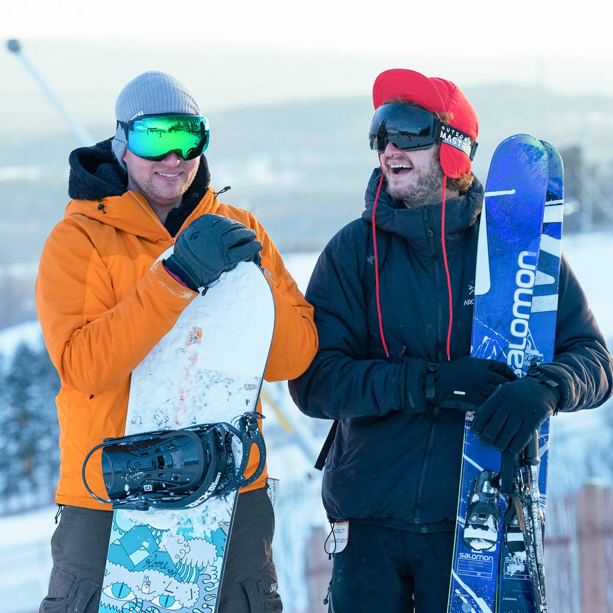 Ensemble lunettes de ski ULTRA + verres
