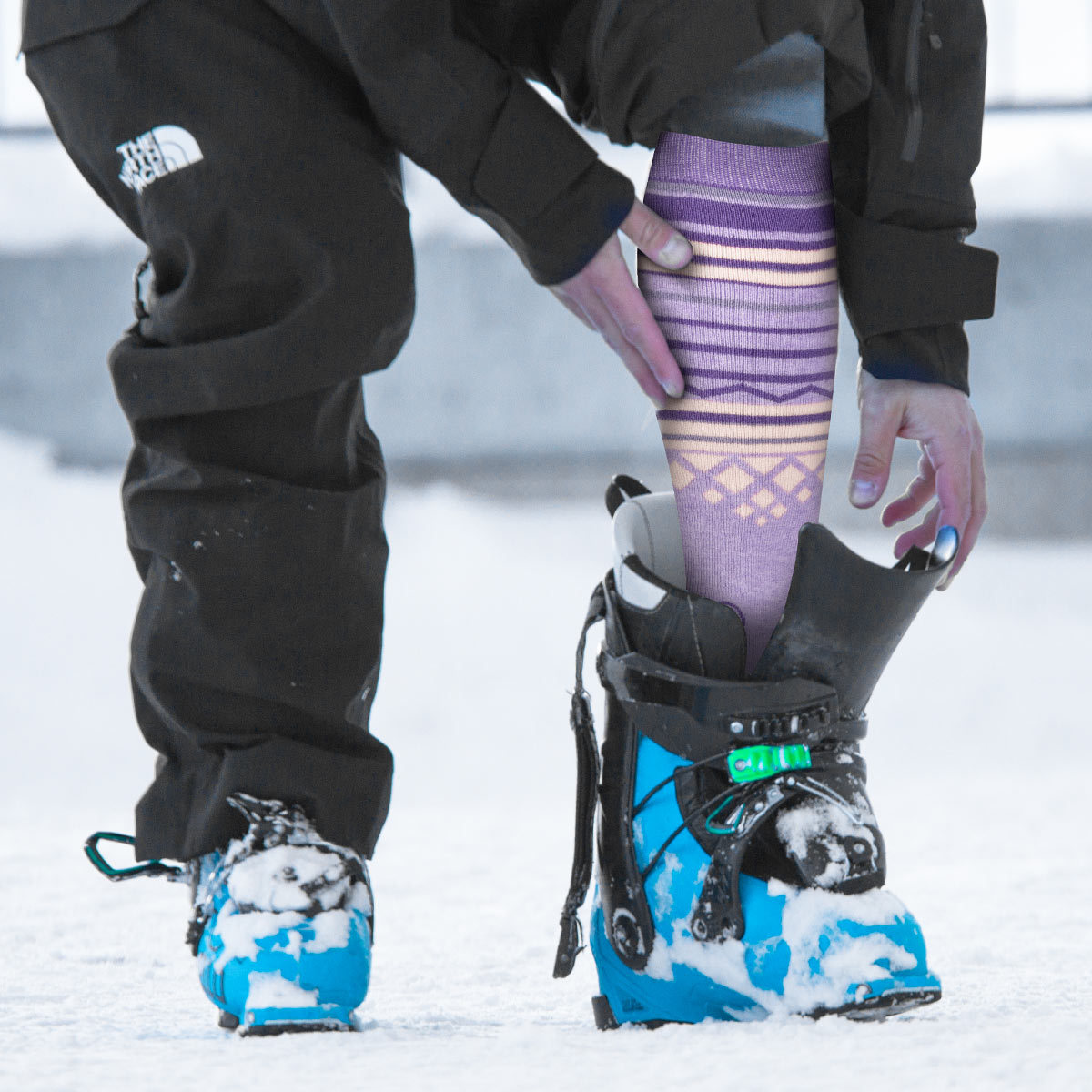 Chaussettes de Ski en Laine Mérinos