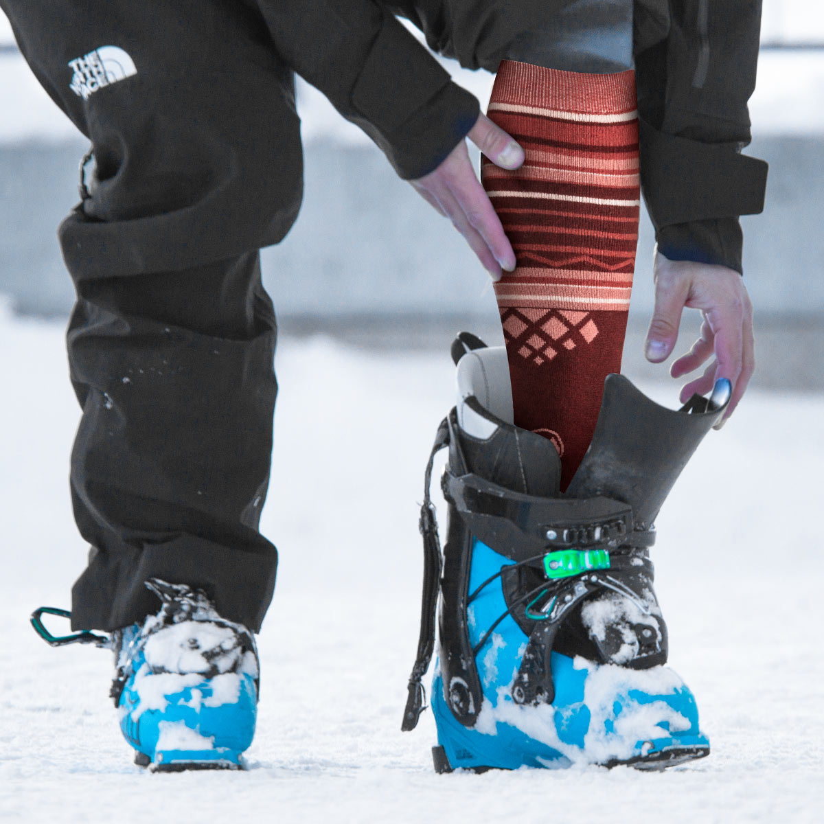 Chaussettes de Ski en Laine Mérinos