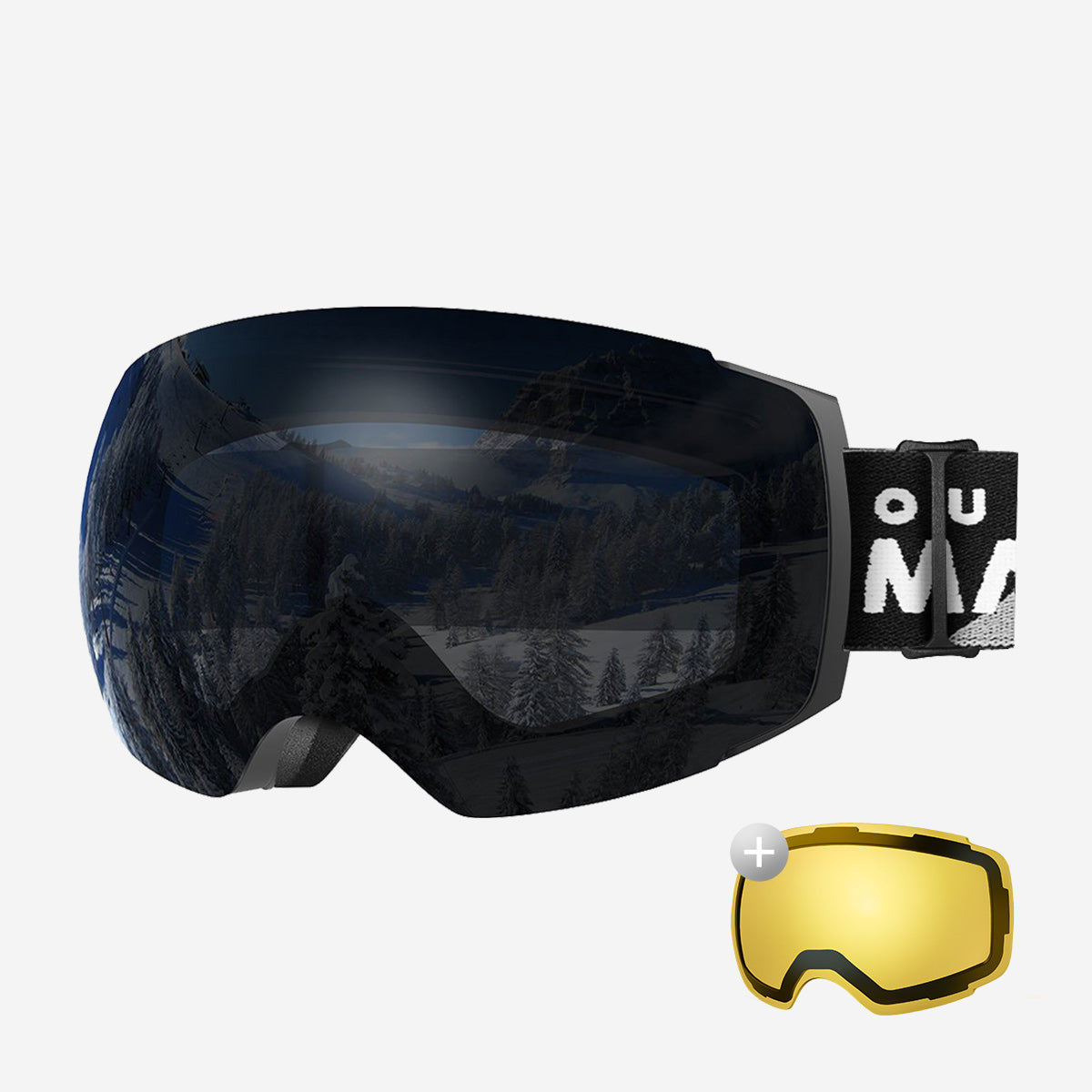 Pack lunettes de ski PRO + verres