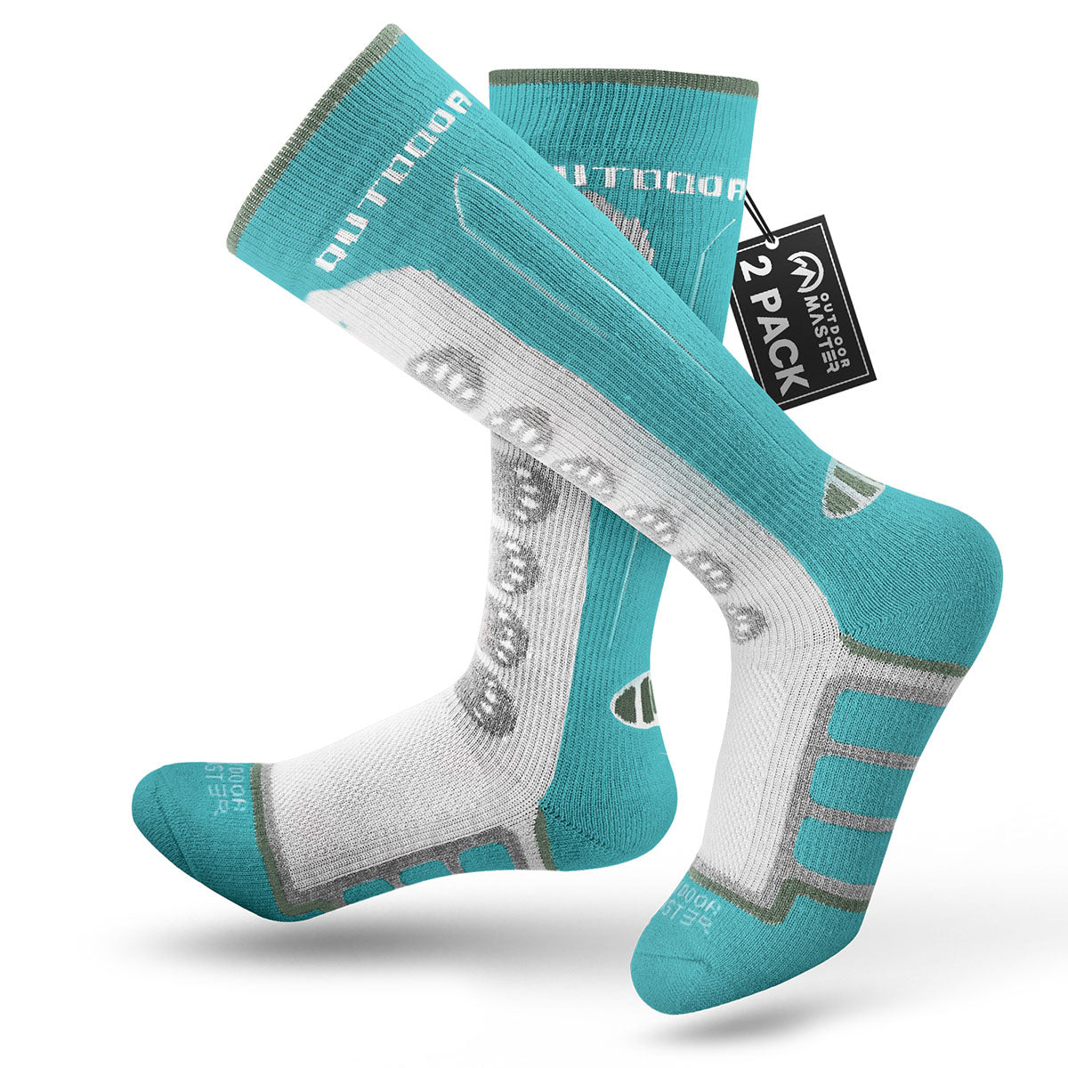 Chaussettes de Ski en Laine Mérinos pour Enfants