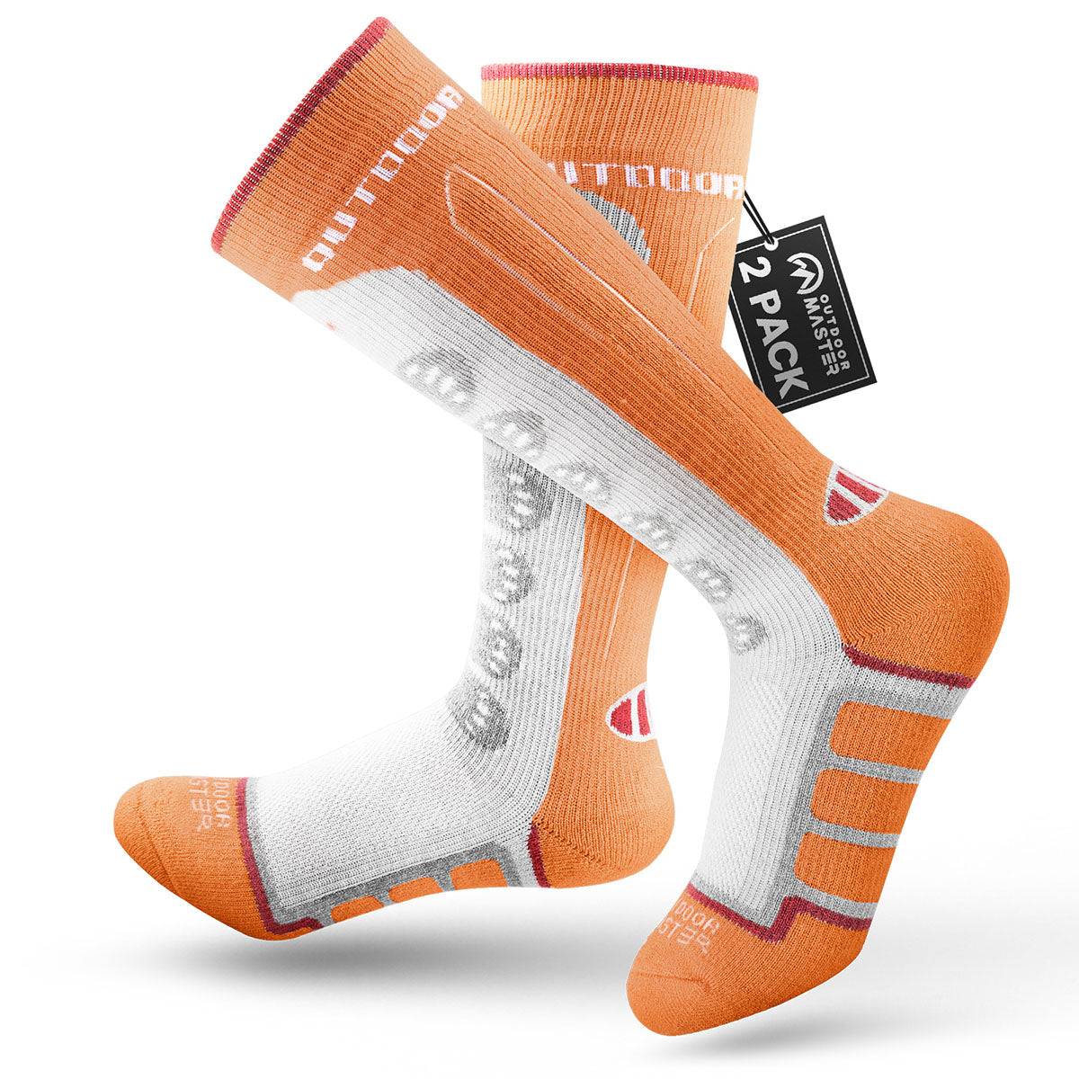 Chaussettes de Ski en Laine Mérinos pour Enfants