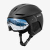 Ensemble casque de ski OutdoorMaster et masque de ski avec visière solaire 2 en 1