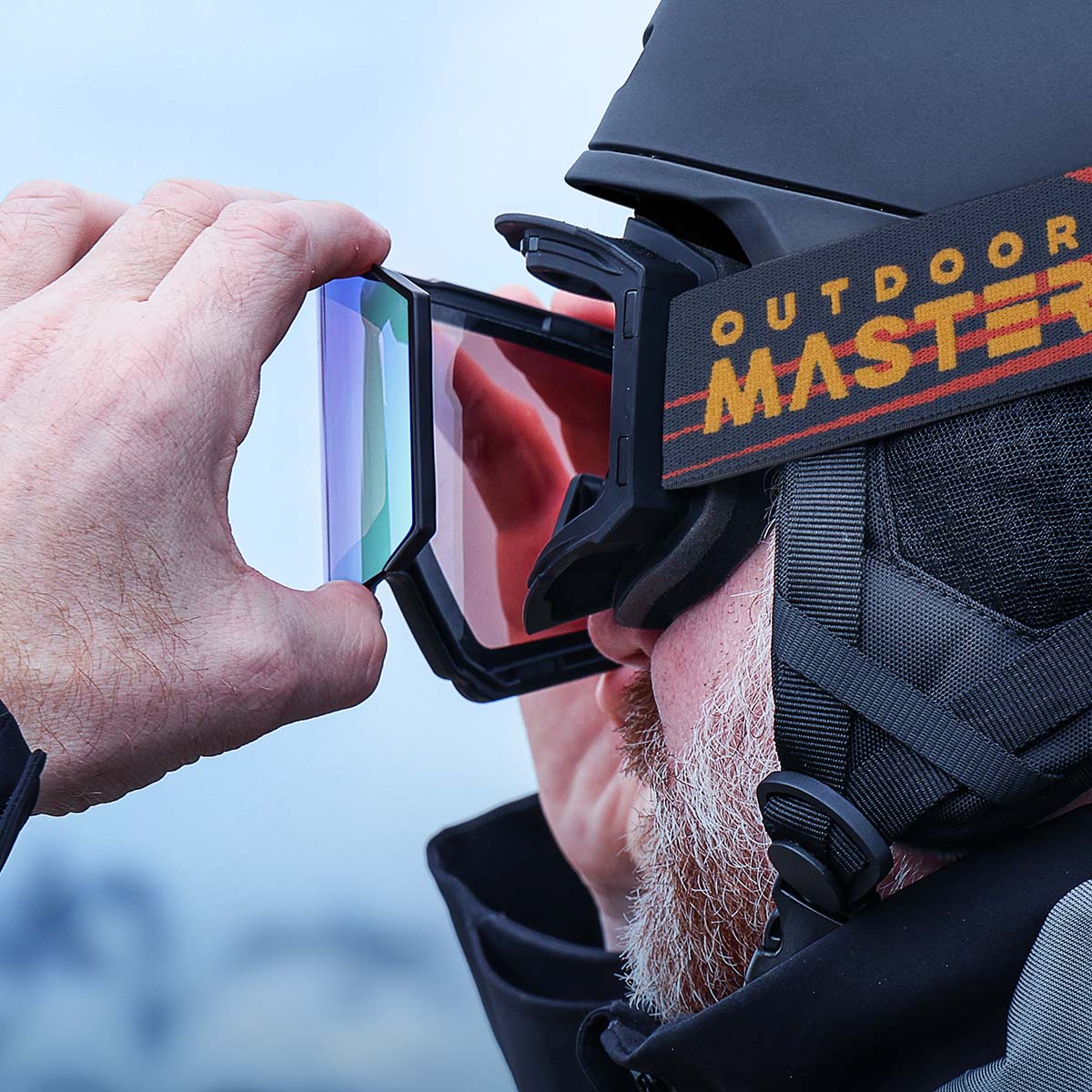 Masque de ski FALCON coupe asiatique verre cylindrique ZEISS