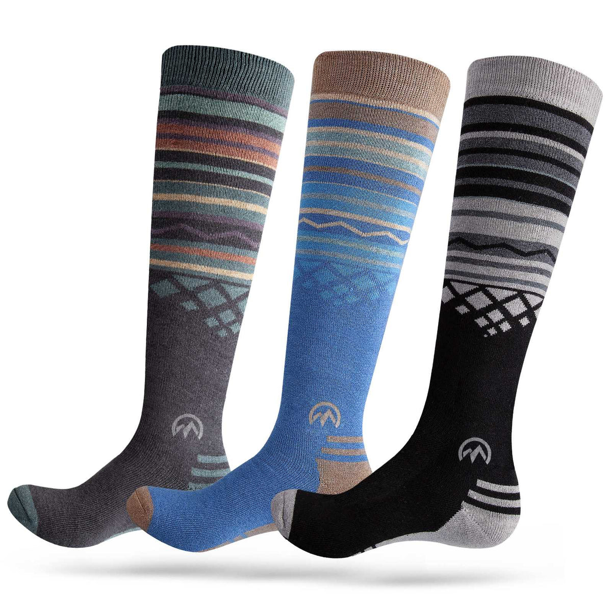 Chaussettes de Ski en Laine Mérinos