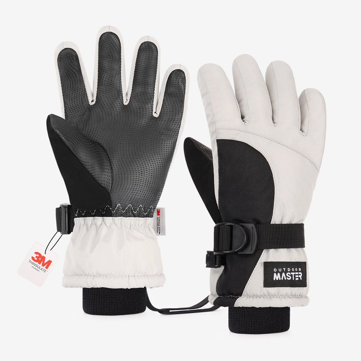 Gants Enfants Doublés Thinsulate 40g – Pour Ski Et Hiver – En Jersey Chauds Et Confortables - 5