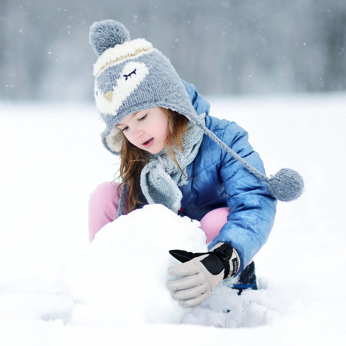 Gants de ski imperméables 3M Thinsulate pour enfants