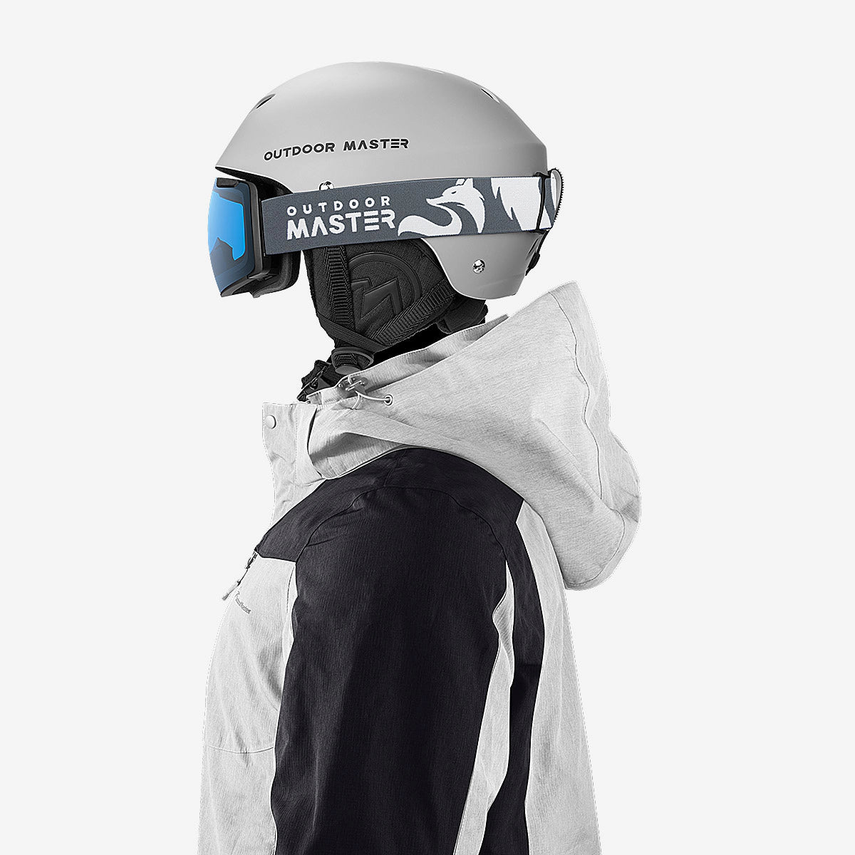 Masque de ski HERON + verre jaune