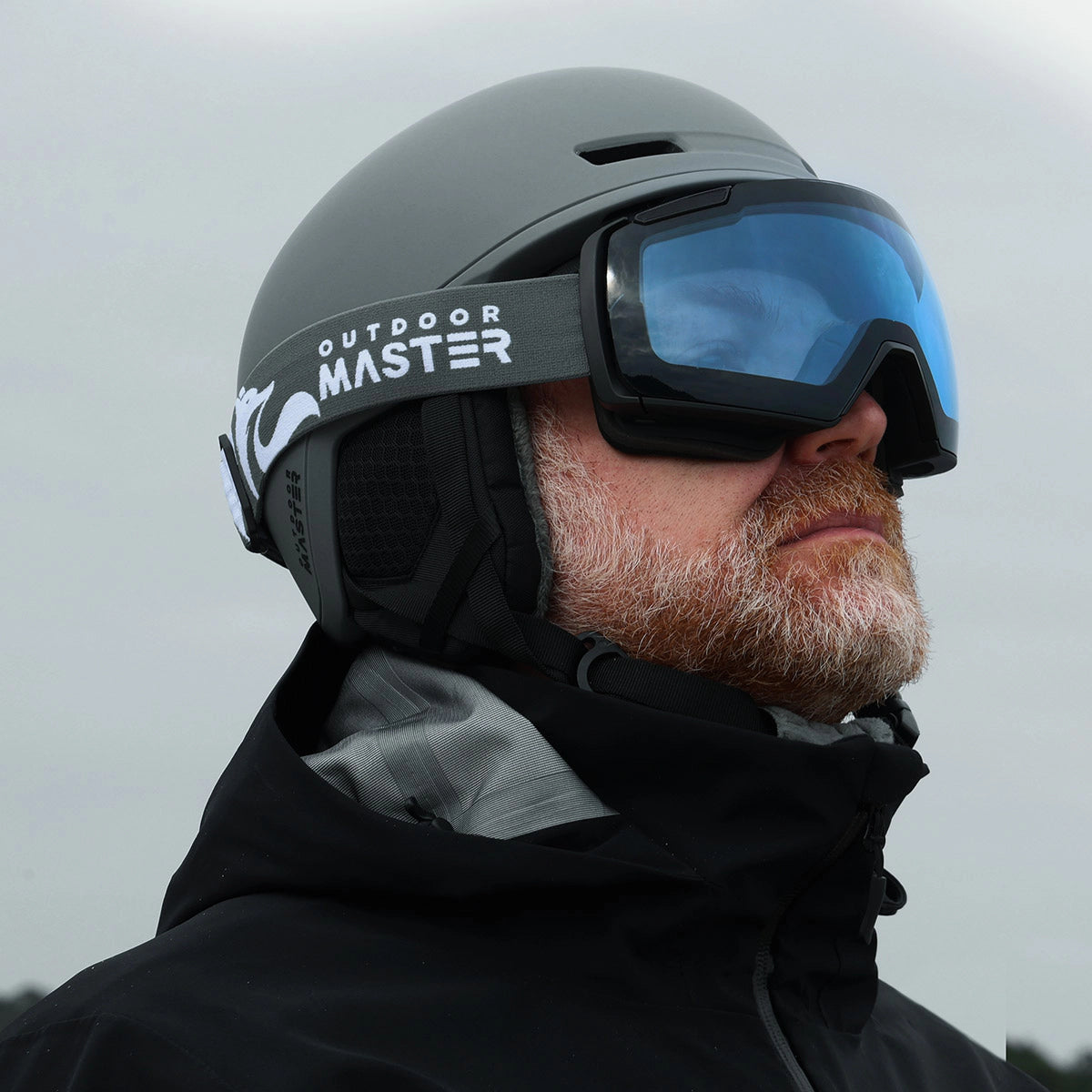 Masque de ski HERON + verre jaune