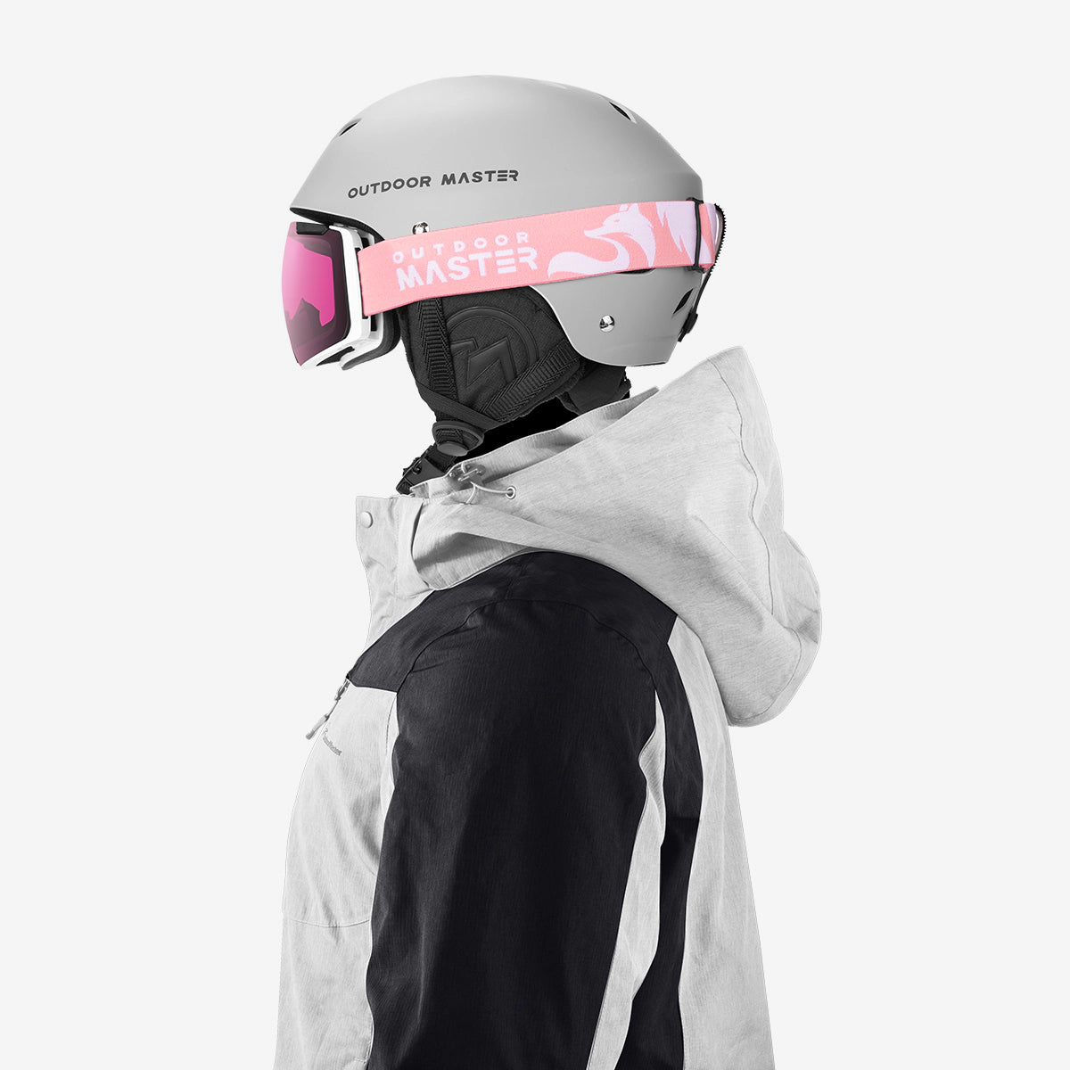 Masque de ski HERON + verre jaune