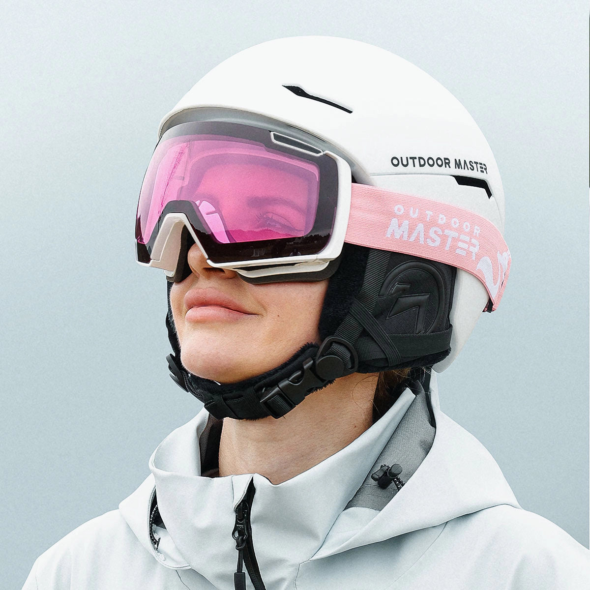 Masque de ski HERON + verre jaune
