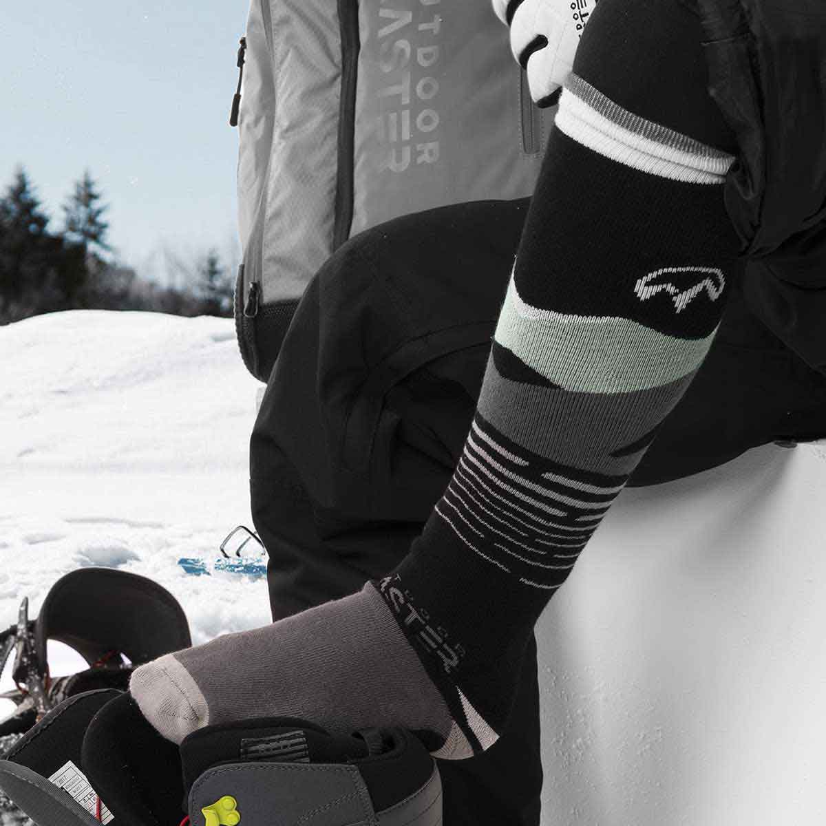 Chaussettes de Ski en Coton pour Hommes