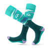 Chaussettes de ski en coton pour femmes