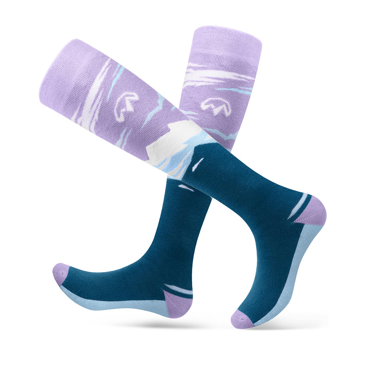 Chaussettes de Ski en Coton pour Femmes